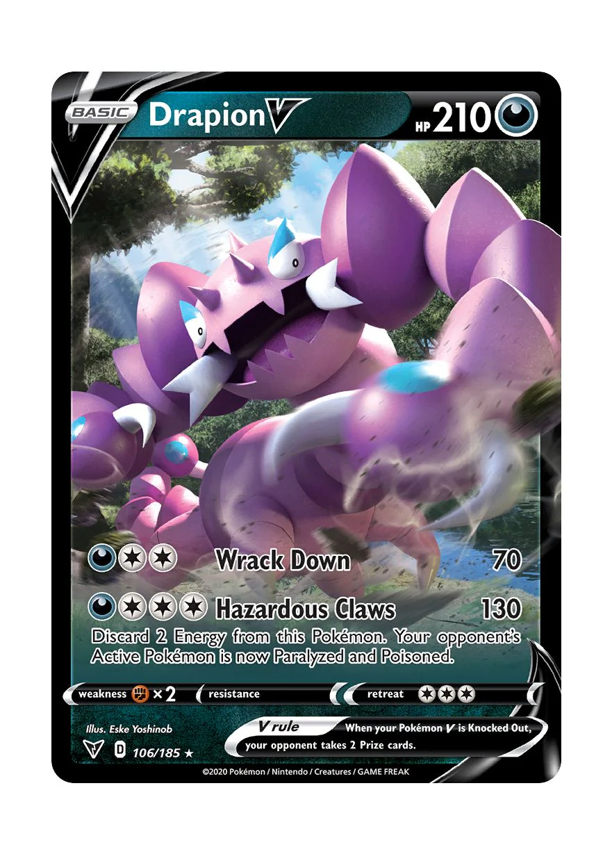 Drapion V - 106/185 - Vivid Voltage