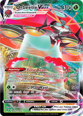 Orbeetle VMAX - 021/185 - Vivid Voltage