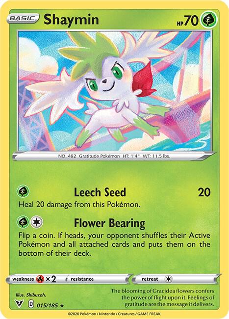Shaymin - 015/192 - Rebel Clash