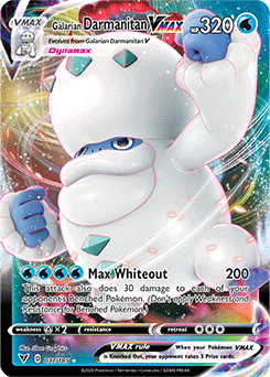 Galarian Darmanitan VMAX - 037/185 - Vivid Voltage